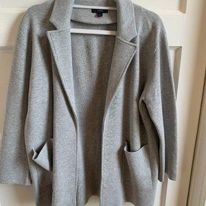 Jcrew Gray Sweater Blazer size L